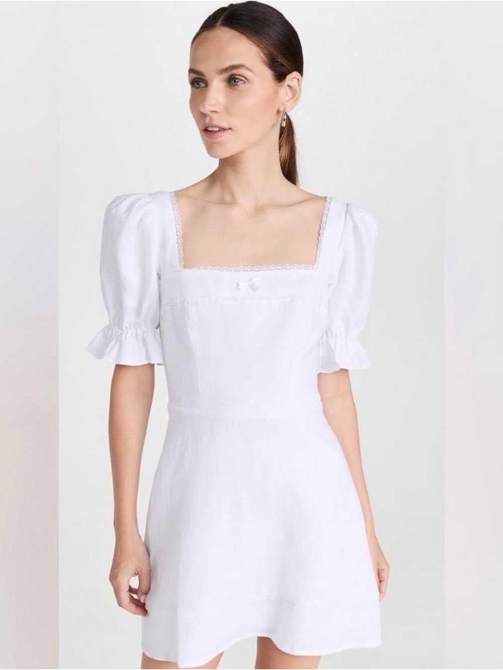 Reformation Evianna Linen Dress
